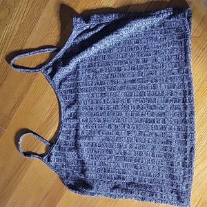 Size XL back cami crop top